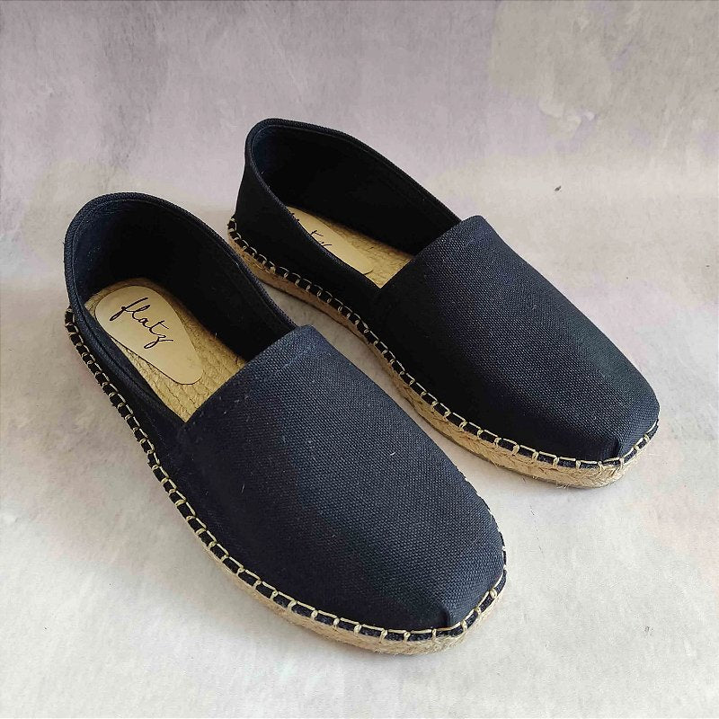 Men's Espadrilles - Black