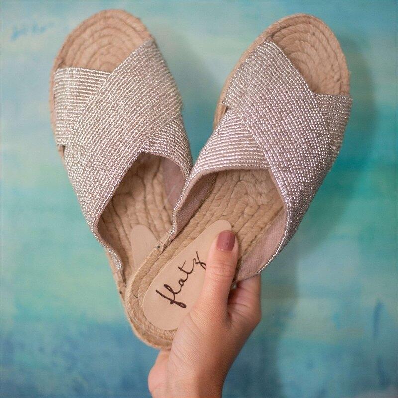 Espadrille Slide X - Clear
