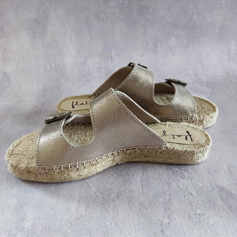 Metallic Sandal Espadrille - Limited Edition