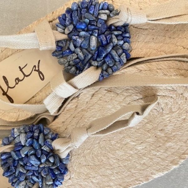 Espadrille Stone - Blue Quartz