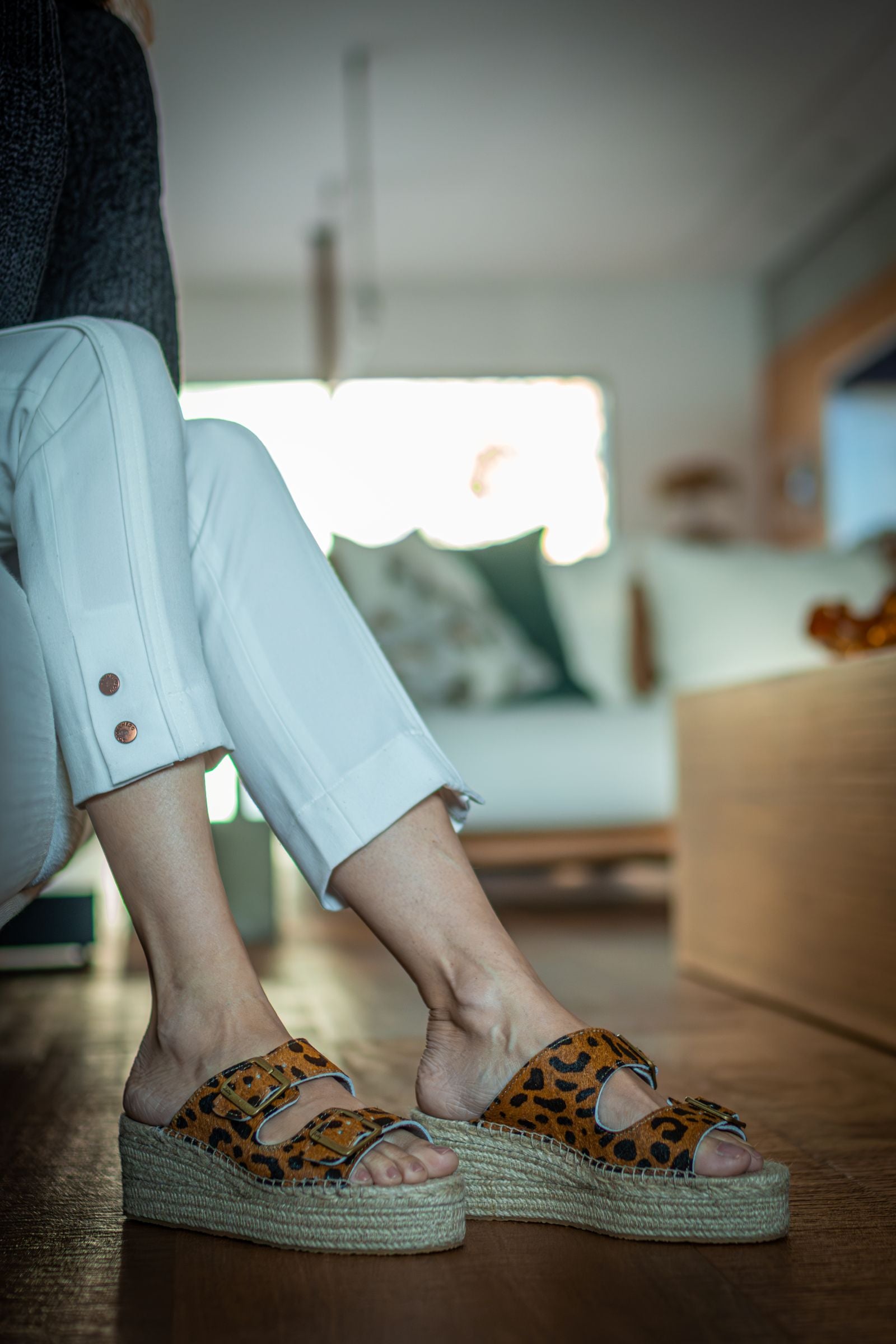 Sandal Flatform Espadrille - Jaguar