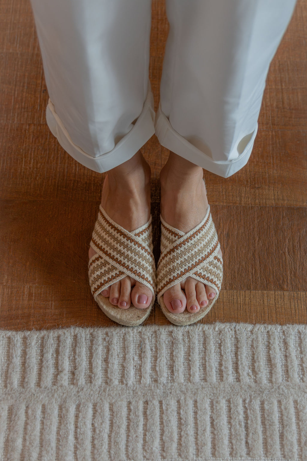 Espadrille Slide X Croche - Cappuccino