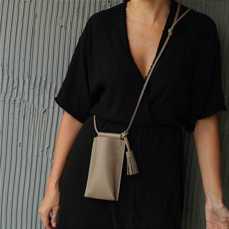 Cell Phone Pouch - Grey