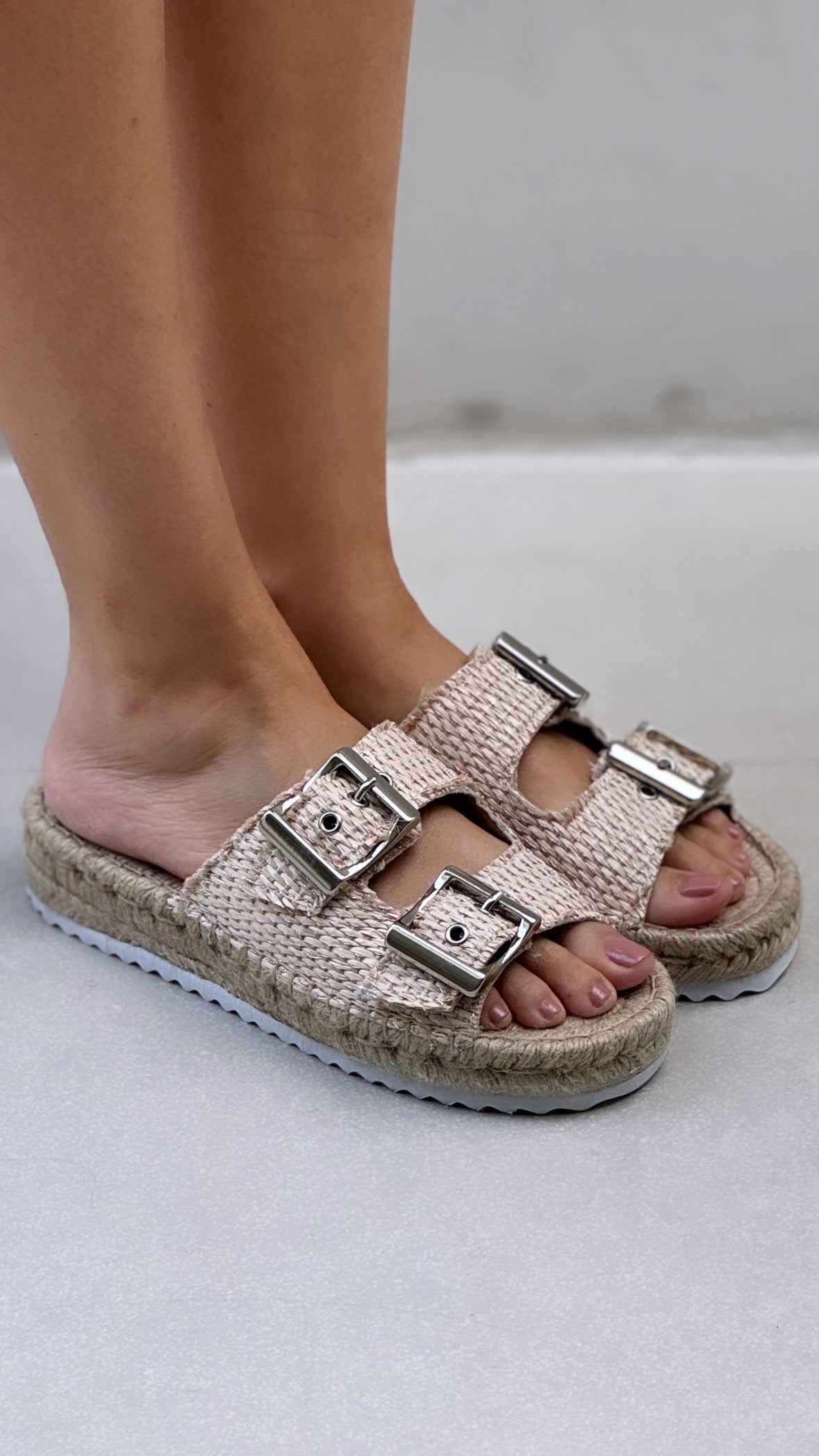 Birken Espadrilles - Nude 