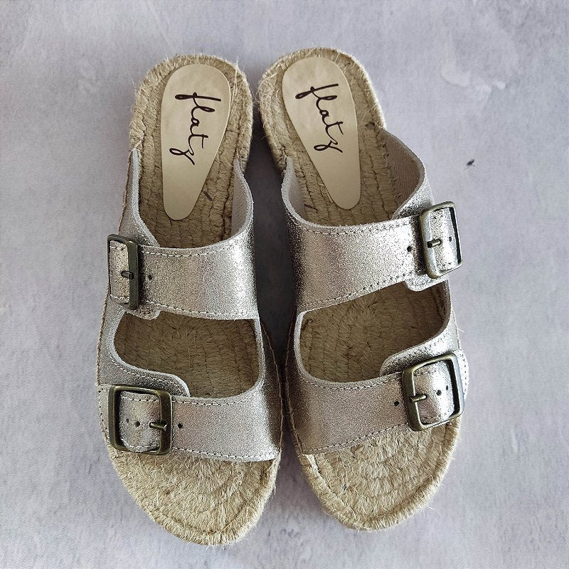 Metallic Sandal Espadrille - Limited Edition