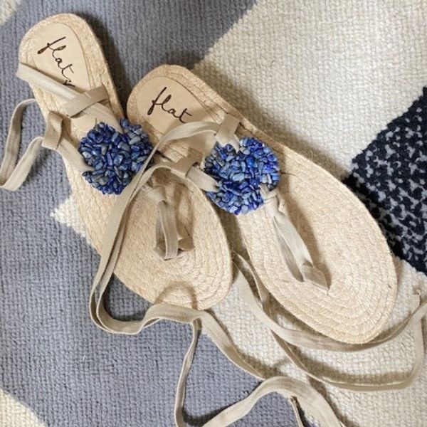 Espadrille Stone - Blue Quartz