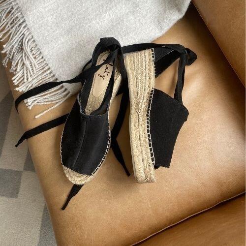 Espadrille Midi 5cm - Black