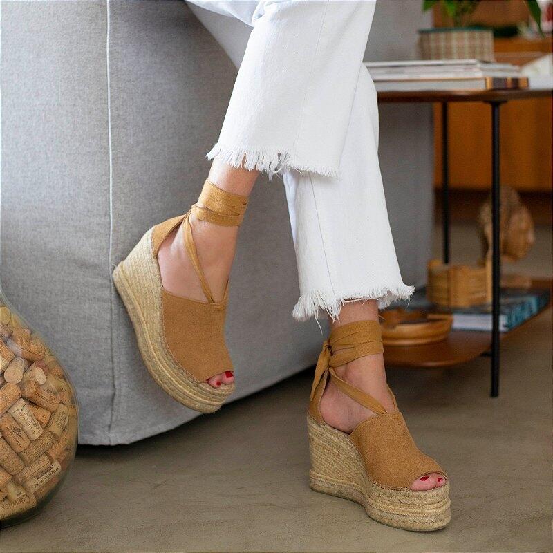 Espadrille Platform 10cm - Cream