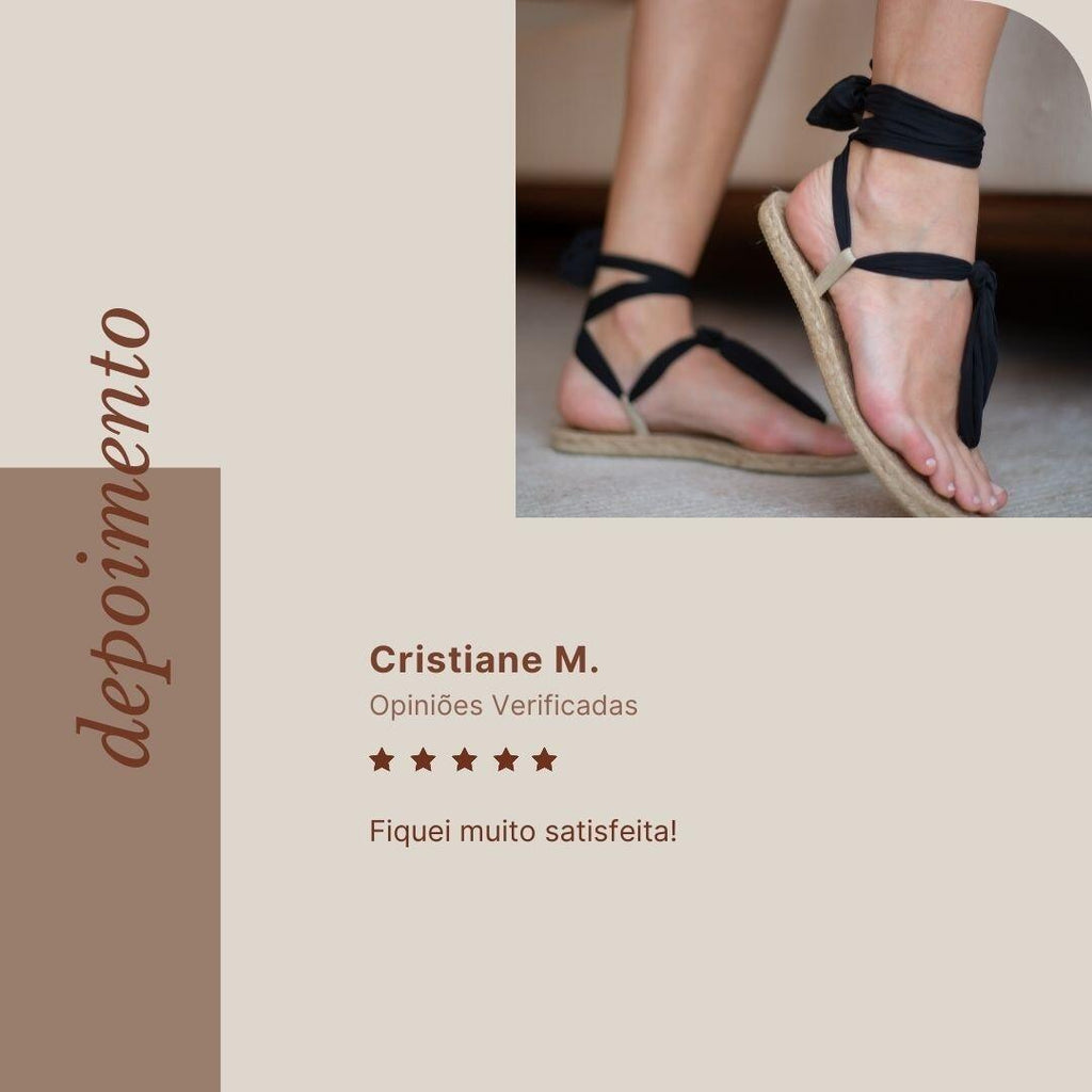 Scarf Flat Sandal