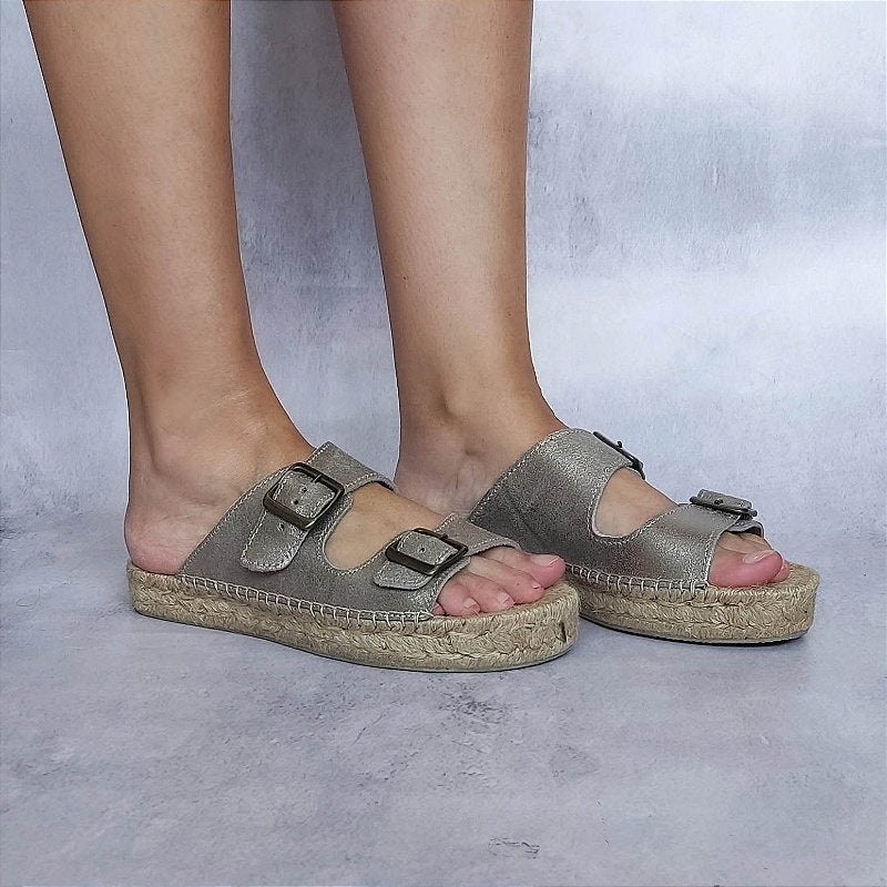 Metallic Sandal Espadrille - Limited Edition