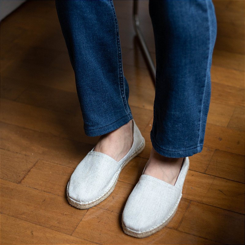 Men's Espadrilles - Linen