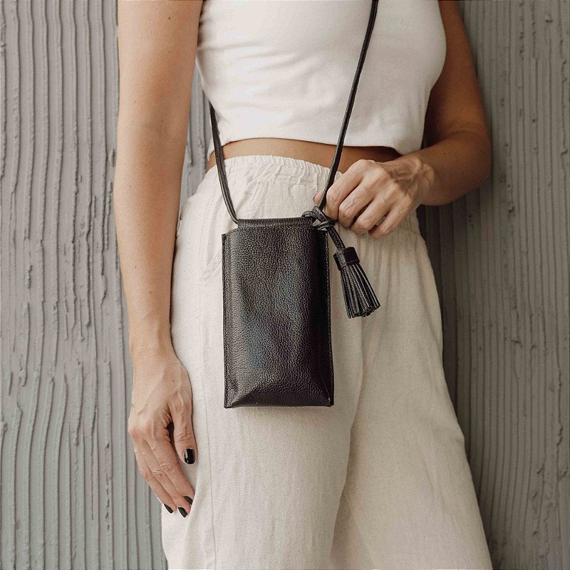 Cell Phone Pouch - Black