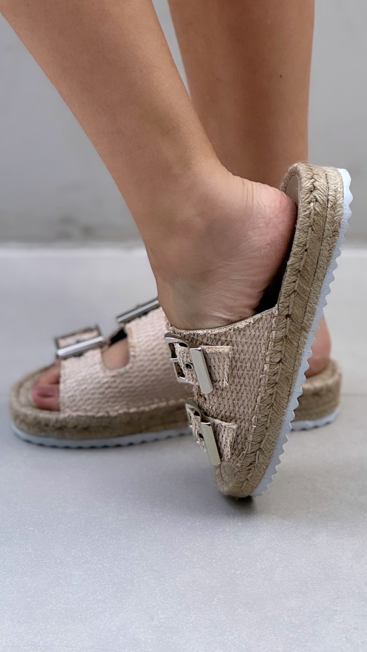 Birken Espadrilles - Nude 