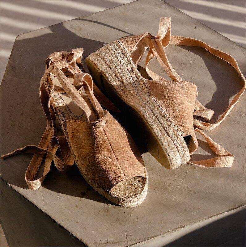 Espadrille Midi 5cm - Ecru