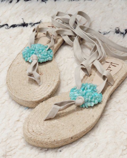 Espadrille Stone - Amazonite