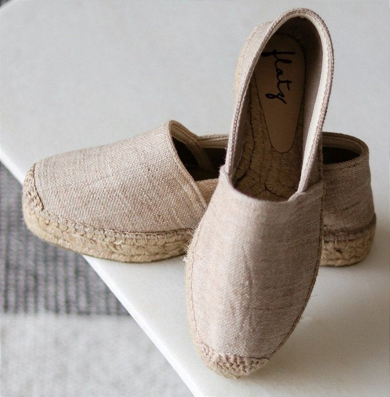 Closed Jute Espadrilles