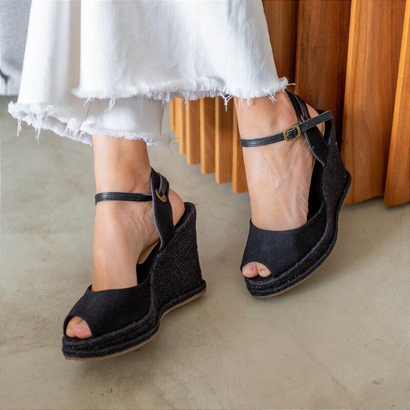 Jute Espadrille - Black - Limited Edition