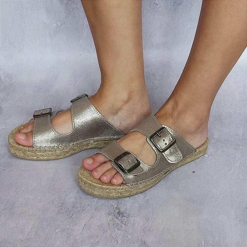 Metallic Sandal Espadrille - Limited Edition