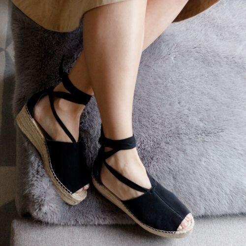 Espadrille Midi 5cm - Black