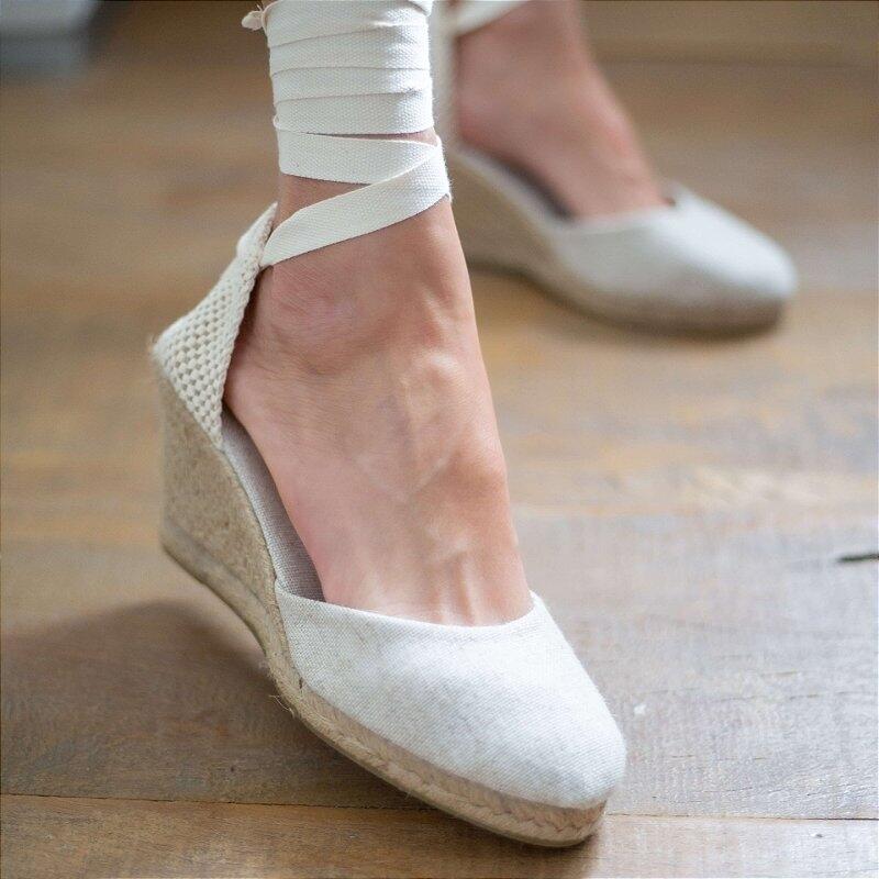 Classic Espadrille - Linen