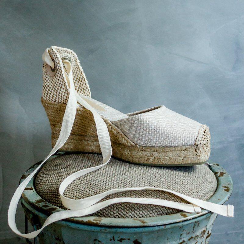 Espadrille 7cm - Linen