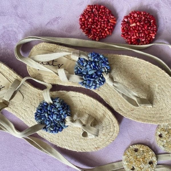 Espadrille Stone - Blue Quartz