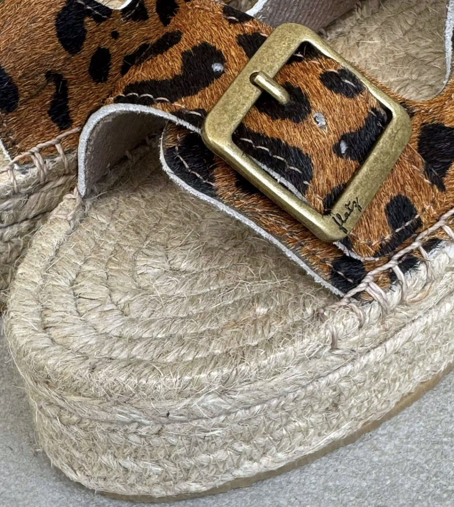 Sandal Flatform Espadrille - Jaguar