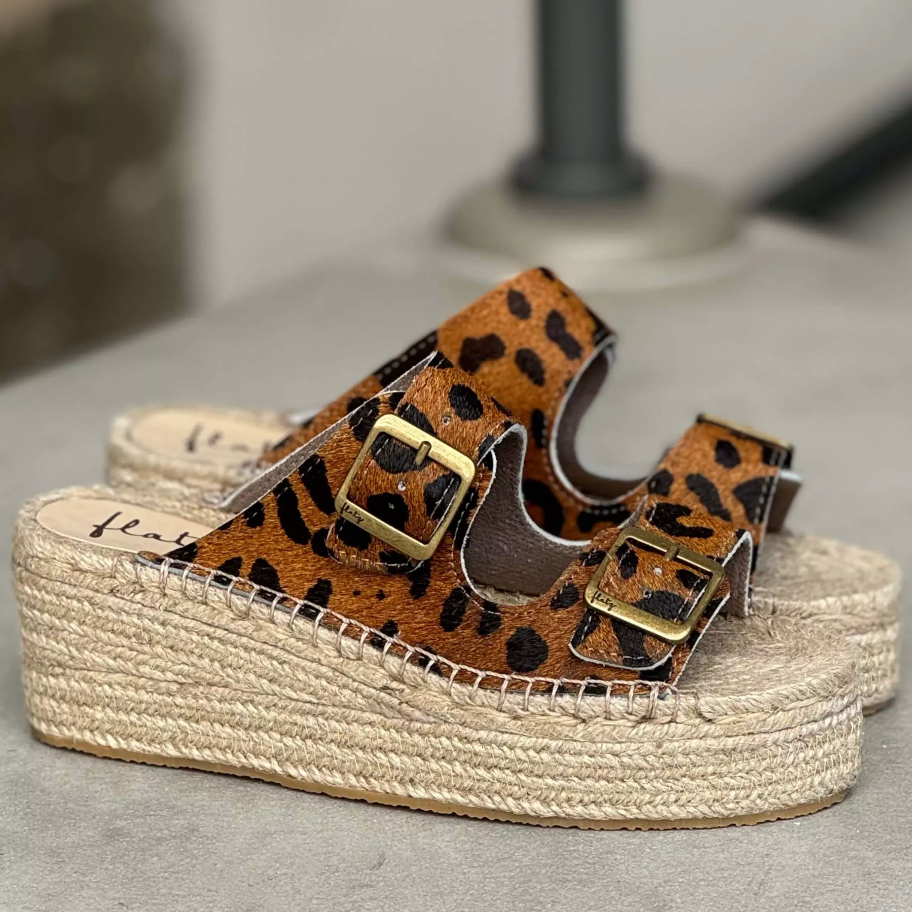 Sandal Flatform Espadrille - Jaguar