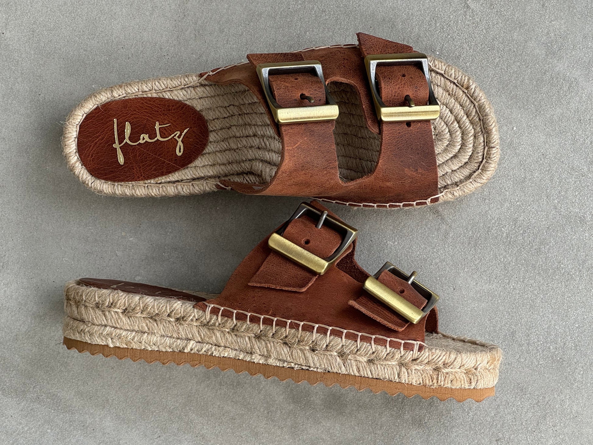 Birken Espadrilles - Terracotta