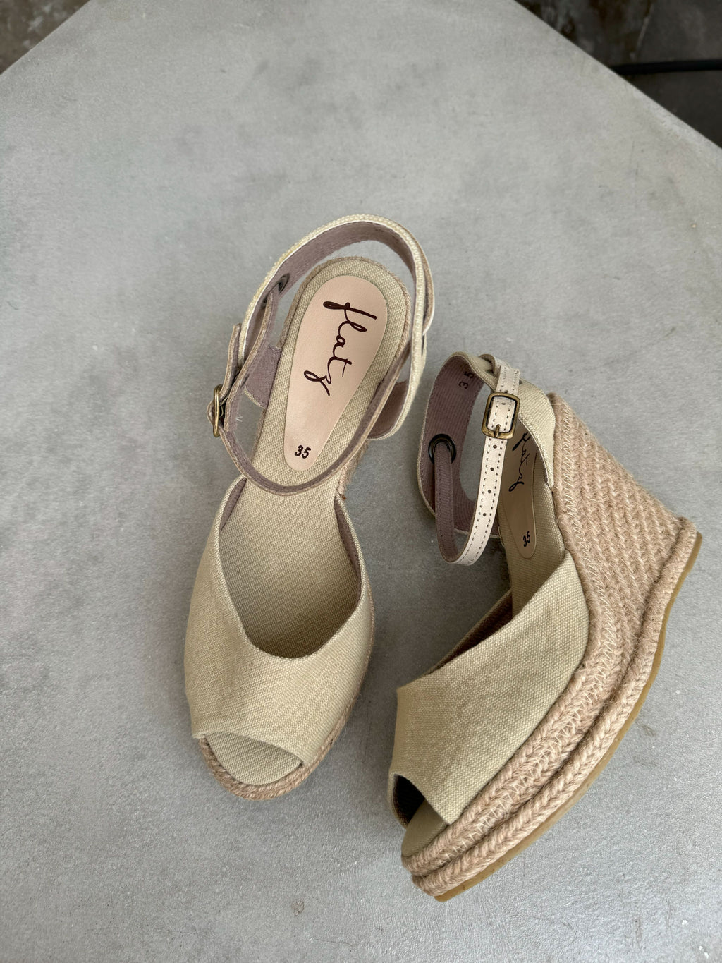 Jute Espadrille 10cm - Pistachio