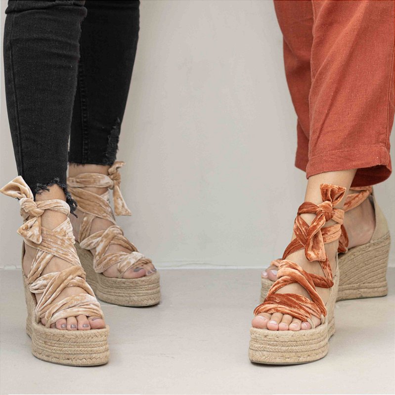 Velvet Strap - Nude (Separate)