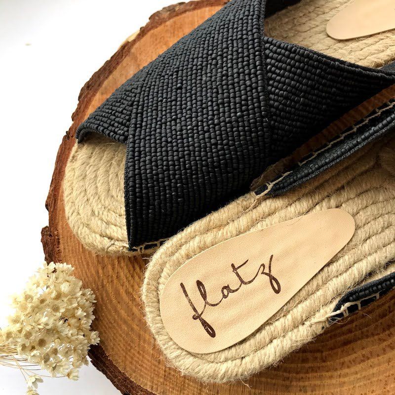 Espadrille Slide X - Matte Black