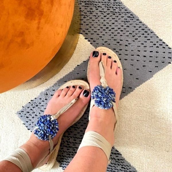 Espadrille Stone - Blue Quartz