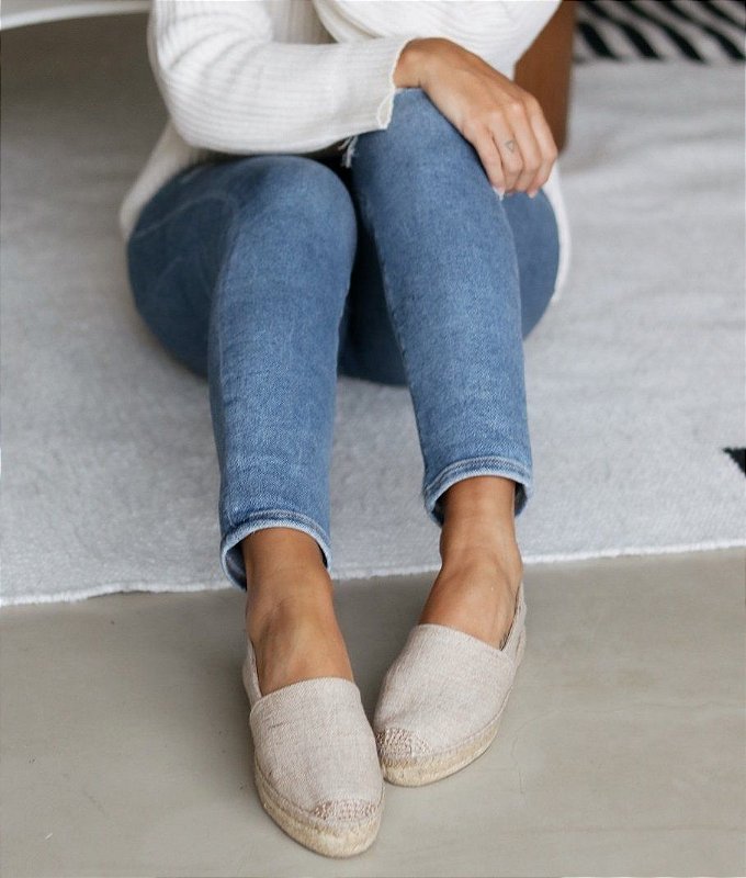 Closed Jute Espadrilles