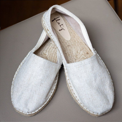 Men's Espadrilles - Linen