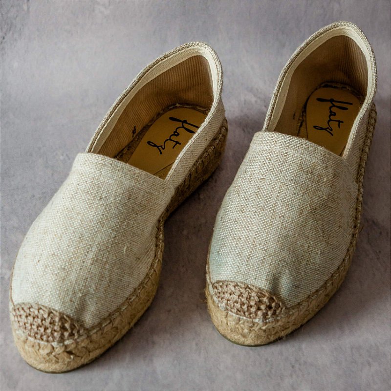Closed Jute Espadrilles