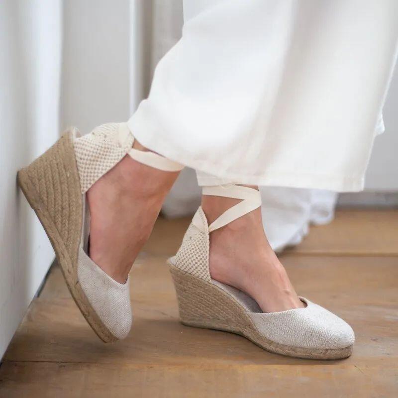Classic Espadrille - Linen