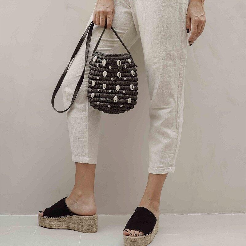 Buzios Bucket Bag - Black 