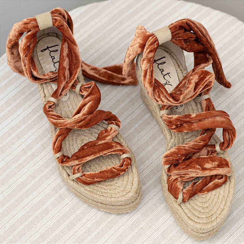 Velvet Strap - Brown (Single)
