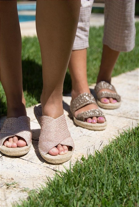 Espadrille Slide X - Pink