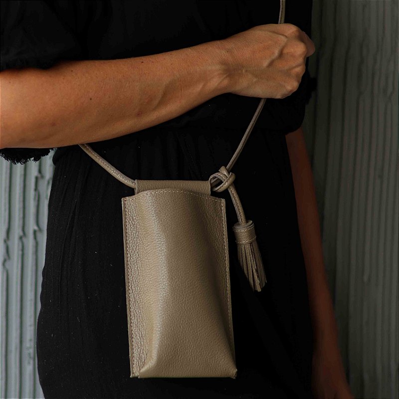 Cell Phone Pouch - Grey